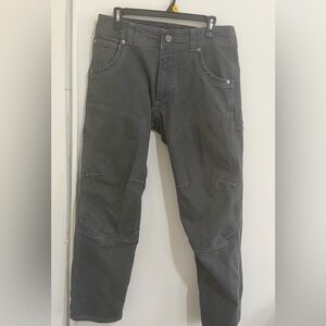 Kuhl Mens gray Size 32x30 Ryder Vintage Patina Dye Canvas Hiking Pants